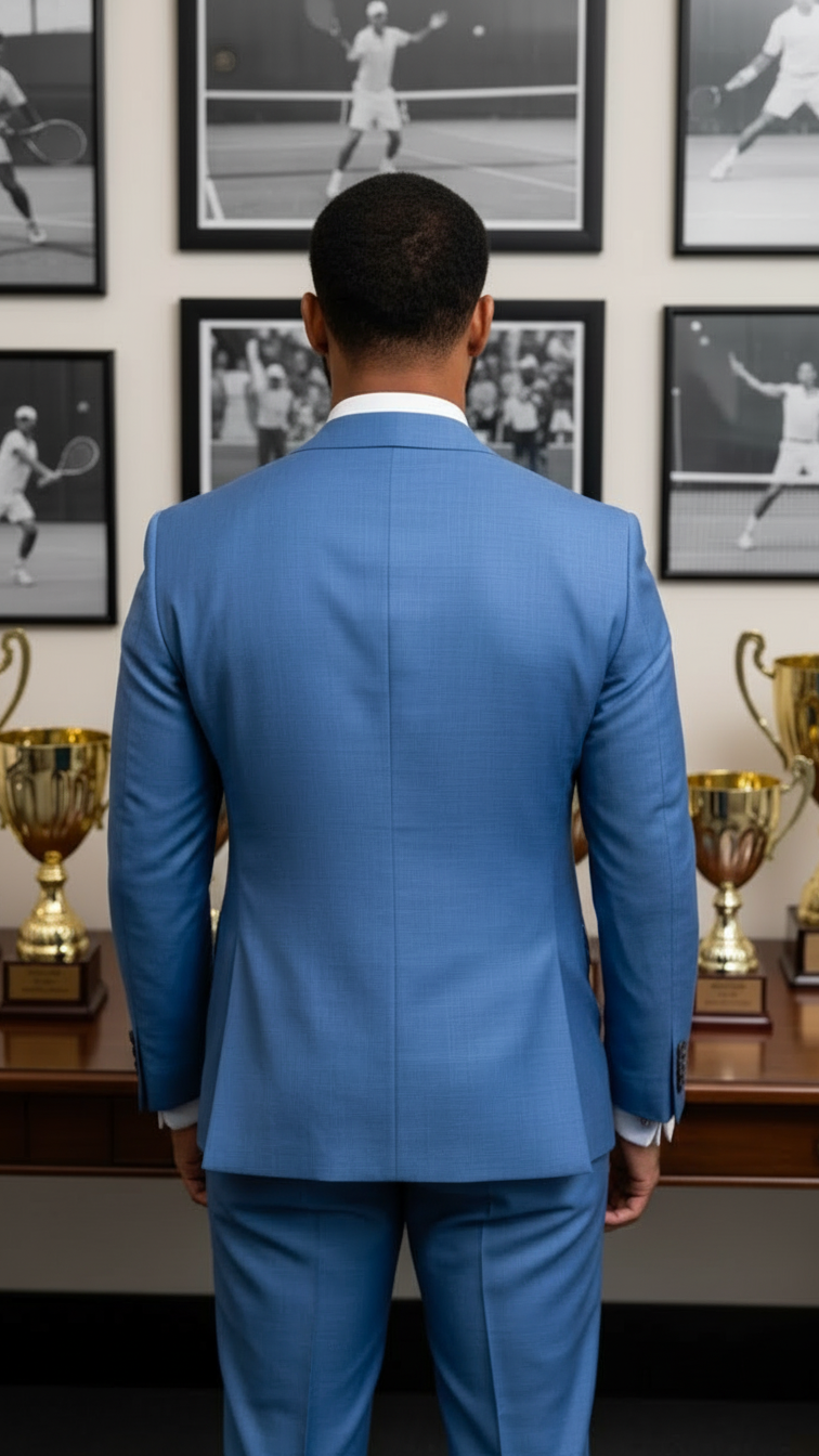 Delux Clothing Suit Sky Blue