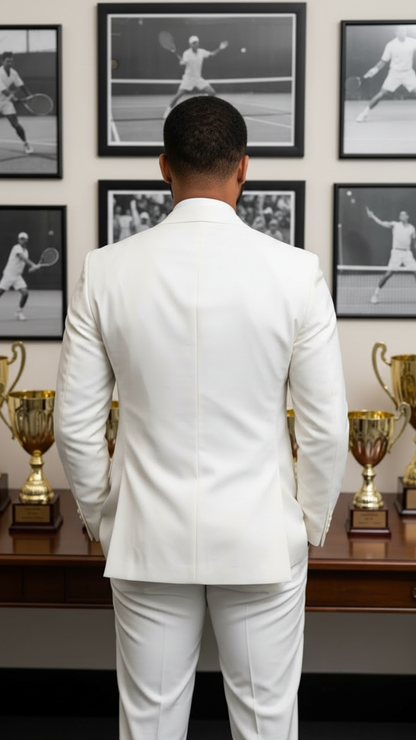 Elegant Blazer Fashion White