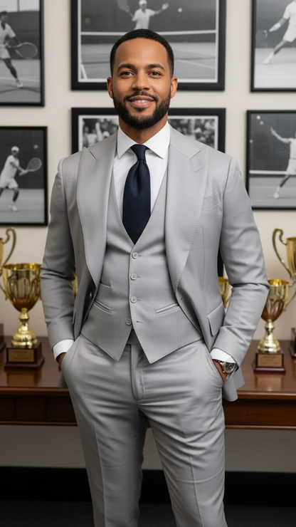 Blazer Sleeve Silver